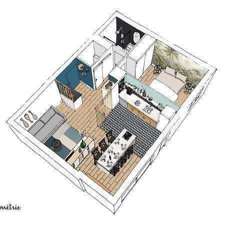 Ilunabarra - Appartement Calme, Vue Mer, Parking - Wifi Ciboure Exterior photo